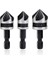 3 Adet 3 Adet Set 12/16/19MM Havşa Sıkıcı Matkap Ucu Seti Ahşap Metal Hızlı Değişim Matkap Ucu Aracı Pah Matkap Aracı (Yurt Dışından) 1