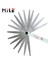 Mıle 100MM 17 Bıçak Metrik Feeler Ölçer 0.02-1.00MM Karbon Çelik Boşluk Dolgu Kalınlığı Ölçüm Aracı (Yurt Dışından) 1