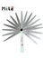 Mıle 100MM 17 Bıçak Metrik Feeler Ölçer 0.02-1.00MM Karbon Çelik Boşluk Dolgu Kalınlığı Ölçüm Aracı (Yurt Dışından) 2
