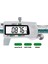 Gümüş 0-150MM 0.01MM Paslanmaz Çelik Yüksek Doğruluk Elektronik LCD Dijital Ekran Slayt Kumpas Sürmeli Cetvel Ölçüm Aralığı 150MM (Yurt Dışından) 3