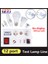 Ekran YOK-12PORT Ab Fişi LED Lamba Ampul Test Cihazı Ekran Test Cihazı LED Taşınabilir Kullanışlı Işık Yayan LED Güç Test Cihazı LED Ekranlı Hızlı LED Test Cihazı Arka Işık (Yurt Dışından) 1