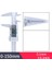 Gümüş 150MM Dijital Kumpas Taşınabilir Elektronik Sürmeli Kumpas Elektronik Kumpas Mikrometre Dijital Cetvel Ölçme Aracı 150MM 0.1mm (Yurt Dışından) 1