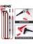 ST180 Kırmızı Aneng ST180 Dijital Pens Metre Multimetre 4000 Sayım Uto Ac/dc Akım Ampermetre Gerilim Test Cihazı Araba Amp Hz Ncv Ohm Gerilim Ölçer (Yurt Dışından) 3
