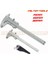 150MM 70MM 100MM 150MM Mini Sürmeli Kumpas Çelik Sertleştirilmiş Metrik Makinist Kaydırıcı Sürmeli Kumpas Kalınlık Ölçer Ölçüm Araçları (Yurt Dışından) 3