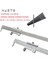 200MM Kumpas 0-200MM Karbür Scriber Iğne Paralel Işaretleme Ölçme Cetvel Ölçüm Aleti Aracı Markalama Sürmeli Kumpas (Yurt Dışından) 3