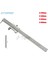 0-300MM 0-200-500MM Paralel Cetvel Çapraz Kumpas Imleç Işaretleme Paslanmaz Çelik Kumpas Karbür Iğne Işaretleme Çapraz Sürmeli Kumpas (Yurt Dışından) 2