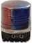 Silindirik İkaz Lambası Vertex 104 Kırmızı Mavi 1