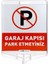 Garaj Kapısı Park Etmeyiniz Ultra Kedi Gözlü Trafik Koni Seti Trafik Dubası 3