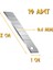 Maket Bıçağı Falçata Yedeği 9 x 0.4 Mm. - 10 Adet 1