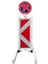 Katlanır Uyarı Levhalı Bariyer 420 x 1100 mm 4