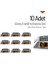 10'lu Set Sarı Solar Yol Butonu 3x3 Ledli 1