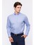 Erkek Mavi Cooper Fit Düğmeli Yaka Klasik Gömlek 8