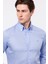 Erkek Mavi Cooper Fit Düğmeli Yaka Klasik Gömlek 9