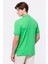 Erkek Yeşil Kısa Kollu Polo Yaka T-Shirt 4