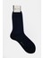 Erkek Lacivert Pamuk Kısa Çorap 1
