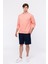 Erkek Pembe Sweatshirt 2