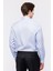 Erkek Mavi Cooper Fit Düğmeli Yaka Klasik Gömlek 4