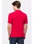 Erkek Kırmızı Kısa Kollu Polo Yaka T-Shirt 4