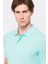 Erkek Açık Yeşil Kısa Kollu Polo Yaka T-Shirt 3