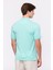 Erkek Açık Yeşil Kısa Kollu Polo Yaka T-Shirt 4