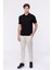 Erkek Siyah Kısa Kollu Polo Yaka T-Shirt 2