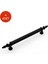 Metal 4'lü Set 256 mm Siyah Anka Modeli Dolap Çekmece Mobilya Kulbu 1