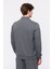Erkek Gri Melanj Yarım Fermuarlı Sweatshirt 4