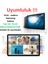 Samsung Galaxy Tab A9 Plus X-210 ile Uyumlu Kırılmaz Tablet Temperli Cam Ekran Koruyucu 3