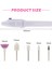 N5023 1 Takım P05 5 In1 Mini Tırnak Parlatma Makinesi Elektrikli Manikür Matkap Makinesi Aksesuarı Pedikür Jel Lehçe Dosya Tampon Tırnak Sanat Araçları (Yurt Dışından) 4