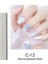 C-12 Mıknatıs Jel Vernik Nail Art Manyetik Çubuk Kurulu 9d Kedi Gözü Fransız Çizgi Şerit Etkisi Kare Güçlü Mıknatıs Tırnak Aracı JI1612 (Yurt Dışından) 1