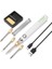 4 Uçlu Handskit USB Şarj Havya 5V 8W Ayarlanabilir Sıcaklık Elektrikli Havya Kiti ile Lehimleme Istasyonu Lehim Teli (Yurt Dışından) 1