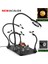 T-SS1M-BK9 Newacalox Yardımcı Eller Pcb Tutucu Için Üçüncü El Lehimleme Istasyonu 3x LED Büyüteç Kaynak Aracı ile 4 Esnek Manyetik Kol (Yurt Dışından) 2