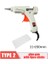 4 Adet Sopa ile 120 W, Ab 20 W-120 W Sıcak Tutkal Tabancası ile 11*200 mm Tutkal Sopa Dıy Mini Guns Yapıştırıcı Çubuk Sıcak Tutkal Tabancası Araçları Dıy Zanaat Onarım Aracı Için (Yurt Dışından) 1