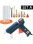 Set A Abd Sıcak Eriyik Tutkal Tabancası 220 V 150 W Sıcaklık Ayarlanabilir Sıcak Eriyik Tabancası Seti 11MM Tutkal Sopa Onarım Aracı (Yurt Dışından) 1