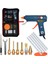 Set B 150W,AU 150W Sıcak Tutkal Tabancası Ayarlanabilir Sıcaklık Tutkal Tabancası Memesi 11MM Tutkal Çubukları Profesyonel Endüstriyel Eriyik Tabancası Yapıştırıcı Sıcak Tabancası (Yurt Dışından) 4