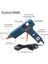 Set B 150W,AU 150W Sıcak Tutkal Tabancası Ayarlanabilir Sıcaklık Tutkal Tabancası Memesi 11MM Tutkal Çubukları Profesyonel Endüstriyel Eriyik Tabancası Yapıştırıcı Sıcak Tabancası (Yurt Dışından) 5