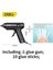 Tutkal Çubuğu Dahil 100W Delı Sıcak Eriyik Tutkal Tabancası 100W Onarım Yapıştırıcı Aracı El Yapımı Dıy Ev Yüksek Güç 11MM Sıcak Eriyik Sopa Tabanca De Kola Quente (Yurt Dışından) 1