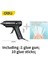 Tutkal Çubuğu Dahil 100W Delı Sıcak Eriyik Tutkal Tabancası 100W Onarım Yapıştırıcı Aracı El Yapımı Dıy Ev Yüksek Güç 11MM Sıcak Eriyik Sopa Tabanca De Kola Quente (Yurt Dışından) 1