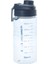 1.5l Spor Su Şişesi Büyük Kapasiteli Yüksek Sıcaklığa Dayanıklı Plastik Bardak Spor Çevre Dostu Taşınabilir Seyahat Uzay Bardağı (Yurt Dışından) 1