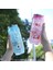 Net Kırmızı Yaratıcı Kola Can Su Bardağı Çift Katmanlı Plastik Saman Bardak Öğrenci Taşınabilir Ezilmiş Buz Bardağı Soda Bardağı Spor Su Şişesi (Açık Mavi) (Yurt Dışından) 3