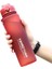Tritan Taşınabilir Spor Su Bardağı Yaz Açık Hava Sürme Spor Düşmeye Dayanıklı Büyük Kapasiteli Su Şişesi Üzüm Kırmızısı 1500 ml (Yurt Dışından) 1
