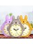 Yatak Odaları Için Çalar Saatler, Karikatür Çalar Saat Totoro Çalar Saat Gece Lambası, Öğrenci Çocuk Ev Dekorasyonu Masaüstü Saati (Mor) (Yurt Dışından) 2