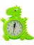 Justup Çocuklar Çalar Saatler Analog Dinozor Duvar Saati Masa Saati Dinozorlar Saat Ev --- Yeşil (15X14 Cm) (Yurt Dışından) 1