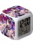 Wekity Anime Çalar Saat Tek Parça LED Kare Saat Zaman, Sıcaklık, Alarm, Tarih ile Dijital Çalar Saat (Yurt Dışından) 1