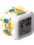 Wekity Pikachu Renkli Çalar Saat LED Kare Saat Zaman, Sıcaklık, Alarm, Tarih ile Dijital Çalar Saat (Yurt Dışından) 1