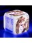 Wekity Anime Ghost Slayer Renkli Çalar Saat LED Kare Saat Zaman, Sıcaklık, Alarm, Tarih ile Dijital Çalar Saat (Yurt Dışından) 1