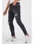 Erkek Slim Fit Likralı Yırtık Füme Kot Pantolon 3