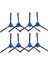 8 Adet Yan Fırça 1090 Robotlu Süpürge Yedek Parça Temizleme Ev (Yurt Dışından) 1