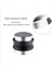 Kahve Dağıtıcı Sabotaj Çift Kafa Kahve Dengeleyici Ayarlanabilir Derinlik Espresso El Konik 54MM Portafilter (Yurt Dışından) 3