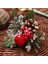 Masa Örtüsü Halkası Peçete Halkası Noel Masa Dekorasyonu Noel Ping Bir Meyve Peçete Tokası() (Yurt Dışından) 4